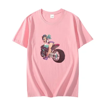 Bad Ass Girl, Классические графические футболки, футболка оверсайз, Хлопковые футболки с коротким рукавом, Летние футболки в стиле харадзюку, Топы, мужская одежда