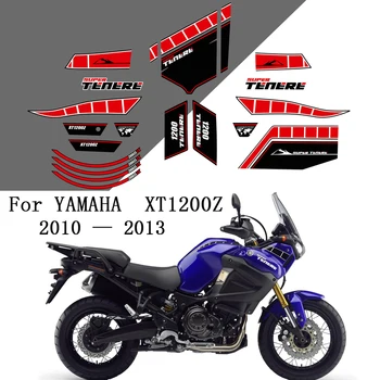 XT 1200 Z Для YAMAHA SUPER TENERE XT1200Z Багажник WORLD CROSSER Kit Накладки На Бак Защитные Наклейки Логотип 2010 2011 2012 2013