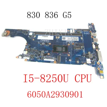 yourui ДЛЯ HP EliteBook 830 836 G5 Материнская плата ноутбука I5-8250U Процессор DDR4 L13709-601 L13709-001 6050A2930901 полный тест