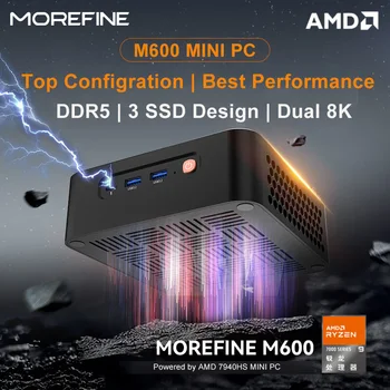 Более ТОЧНЫЙ Мини-ПК AMD 7940HS/7840HS Thunderbolt 3 6900HX Mini Computador 64G DDR5 2TB PCIe4 2 LAN Игровой компьютер WIFI6 WIN11