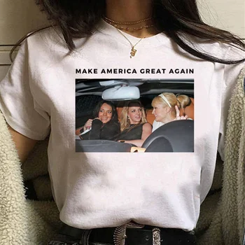 Бритни, мужская футболка Make America Great Again, забавная футболка с графическим гранжевым принтом y2k, одежда для пары y2k