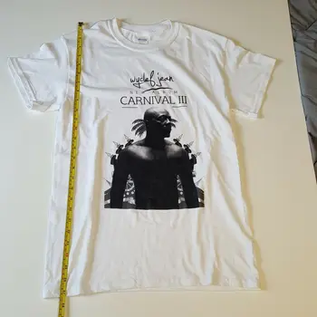 Винтажная Рубашка J. Cole Drake с длинными рукавами Wylef Jean 3 Rap Concert Tour Hip Hop NERD WALE