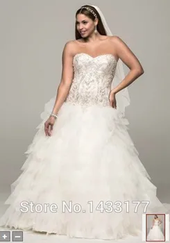 дешевые свадебные платья 2019 vestido de noiva robe de mariee многоуровневые аппликации в виде сердечка, кружевное свадебное платье, бальное платье для новобрачных