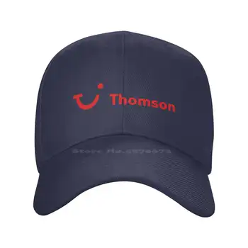 Джинсовая кепка с логотипом Thomson высшего качества, бейсболка, вязаная шапка