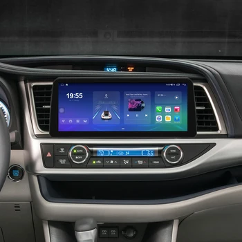 Для Toyota Highlander Kluger XU50 2013 2014 2015 2016 2017 2018 2019 2K Автомобильное Радио Мультимедиа GPS CarPlay Android Автоматическое Головное Устройство