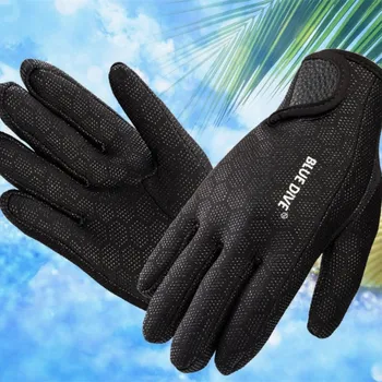 Женские Мужские перчатки для дайвинга, защищающие от царапин, сохраняющие тепло, гидрокостюм, Зимние перчатки для подводной охоты, сноркелинга, Снаряжение для дайвинга, плавательные перчатки