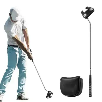 Клюшка для гольфа на открытом воздухе Тренировочный инструмент для гольфа для мужчин Клюшки для гольфа на открытом воздухе Аксессуары для гольфа для использования в помещении Тренировочная клюшка для гольфа на открытом воздухе