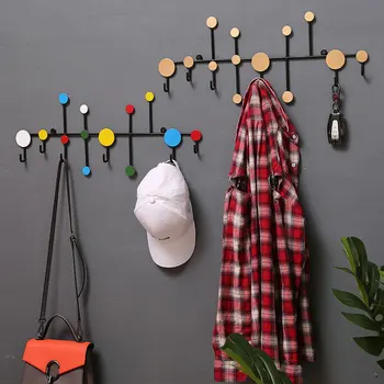 Креативный Точечный утюг в скандинавском Instagram-стиле, дверной проем гостиной, украшение прихожей, Держатель для ключей, Крючок для хранения на стене