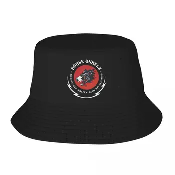 Модная женская широкополая шляпа рок-группы Bohse Onkelz в стиле панк, Рыбацкая кепка, летняя пляжная шляпная одежда
