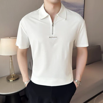 Мужская брендовая одежда для гольфа 2023, мужской топ для гольфа, мужские спортивные деловые поло для отдыха, мужская летняя рубашка для гольфа