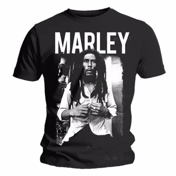 Официальная мужская футболка Bob Marley Reggae Rasta Rock Music с высококачественным рисунком на заказ