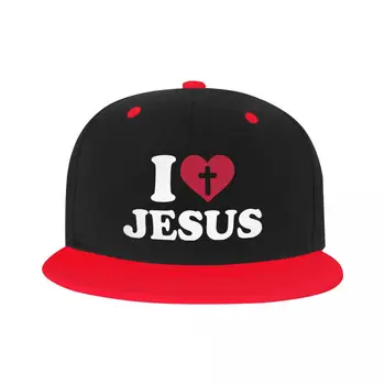 Панк, я люблю Иисуса, Хип-хоп, бейсболки, Женские, мужские, дышащие, Бог, Крест, Религия, Церковь, христианская шляпа для папы, Snapback