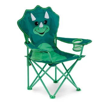 Походный стул для детей-Динозавров Chip the Dinosaur Kid's Camping Chair - Зеленый цвет