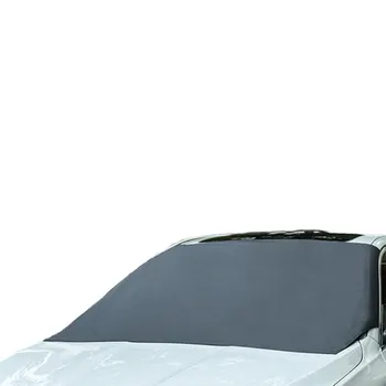 Снежный покров на лобовом стекле нового автомобиля, защита от замерзания, Полупокрытие, Автомобильная одежда, Магнитная Передняя защитная крышка, Магнитный файл для снега