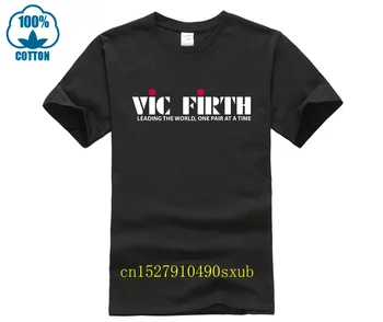 Спортивная мужская футболка, вдохновленная барабанщиком Виком ФЕРТОМ, ударные палочки для мужчин, мужские детские размеры S30, Модная летняя футболка