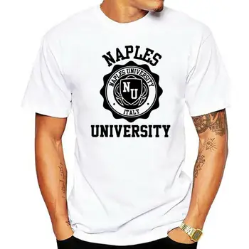 Футболка с логотипом Неаполитанского университета (доступны все цвета и размеры) мужская футболка