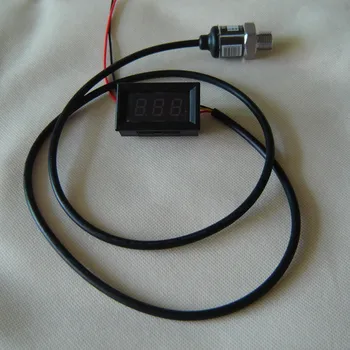 Цифровой манометр Малый установленный на панели манометр Accu пневматический ударный цифровой манометр