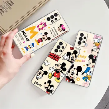 Чехол Hello Mickey Mouse Disney Для Samsung Galaxy A52 A53 A12 A51 A32 A71 A13 A54 A22 A21s A23 A31 A72 A11 A02 A50 Чехол для телефона